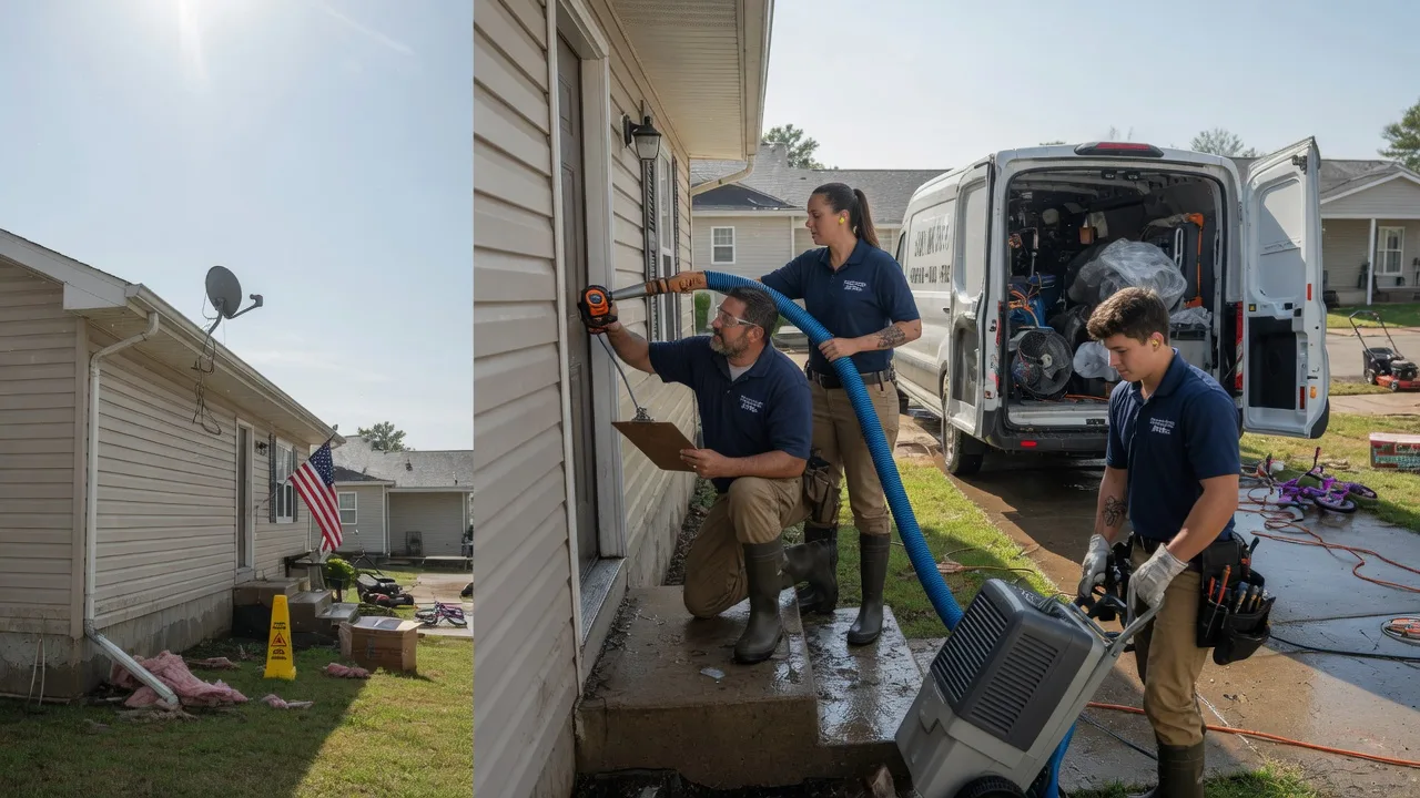 Ceiling Water Damage Restoration in Lynx, OH near me